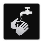 Pictogram kraan / handen wassen