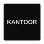 Kantoor pictogram zwart