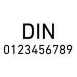 Font Din