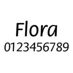 Font Flora